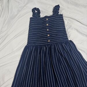 Dark blue dress